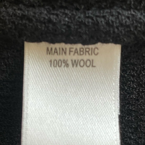 St John Black Wool Sleeveless Sheath Dress Size 8 - Picture 7 of 11